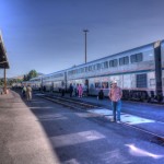 Coast Starlight Northbound at Klamath Falls